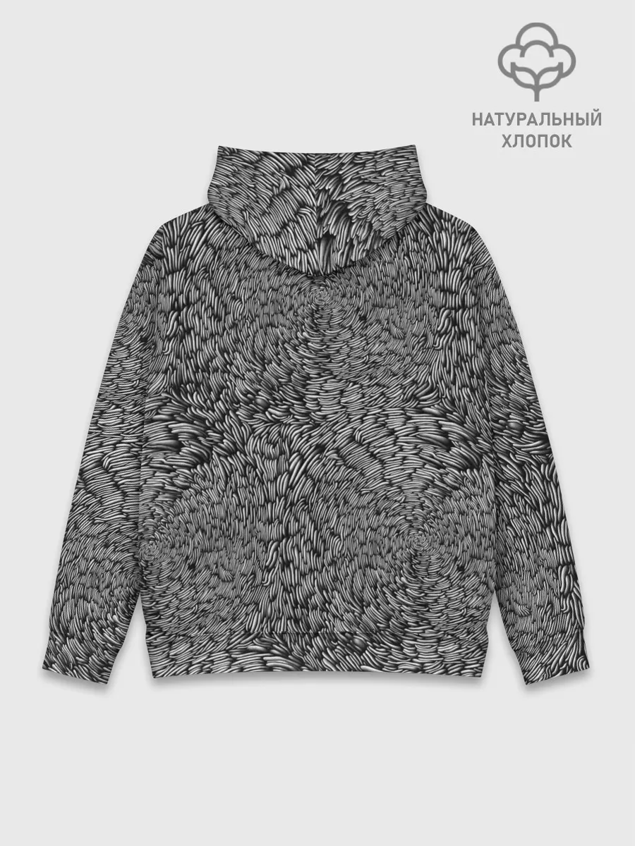 Худи мужской база хлопок / Черви