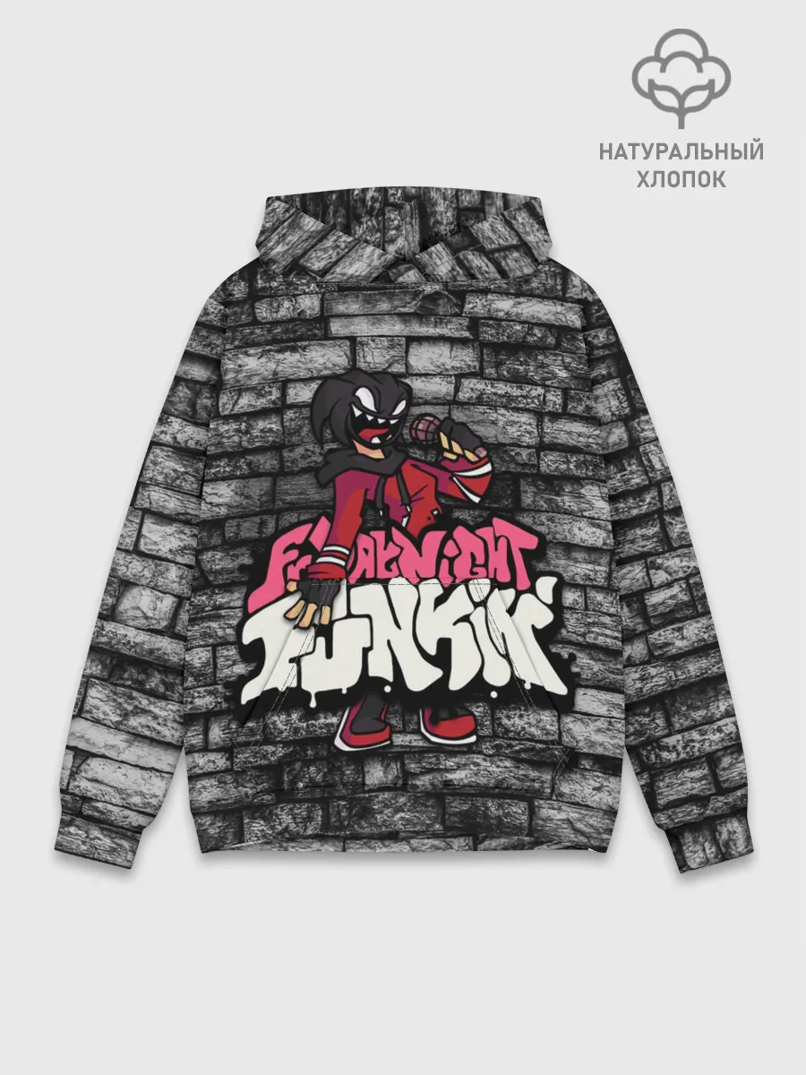 Худи мужской база хлопок / Friday Night Funkin A.G.O.T.I.