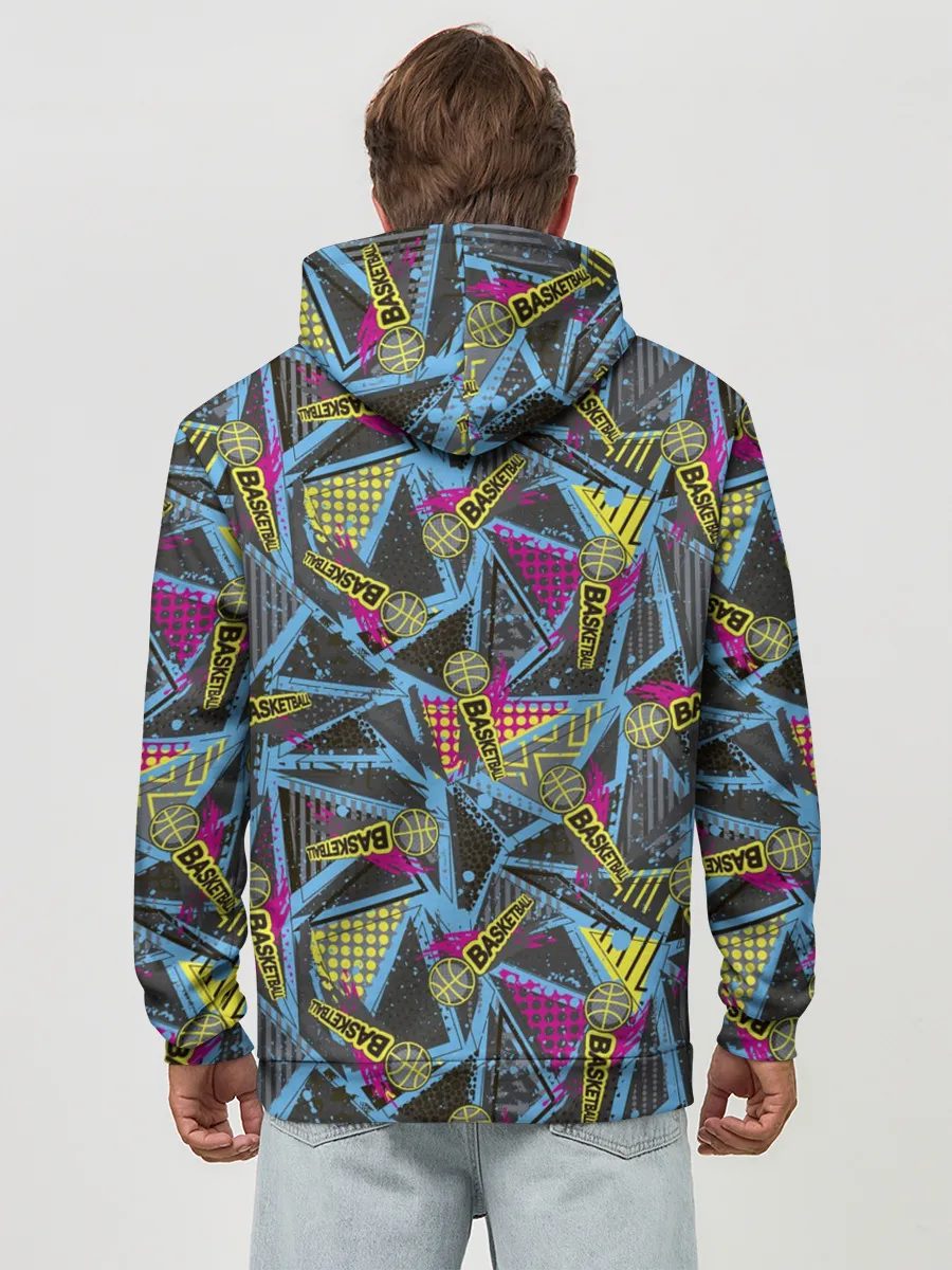 Худи мужской база хлопок / BASKETBALL