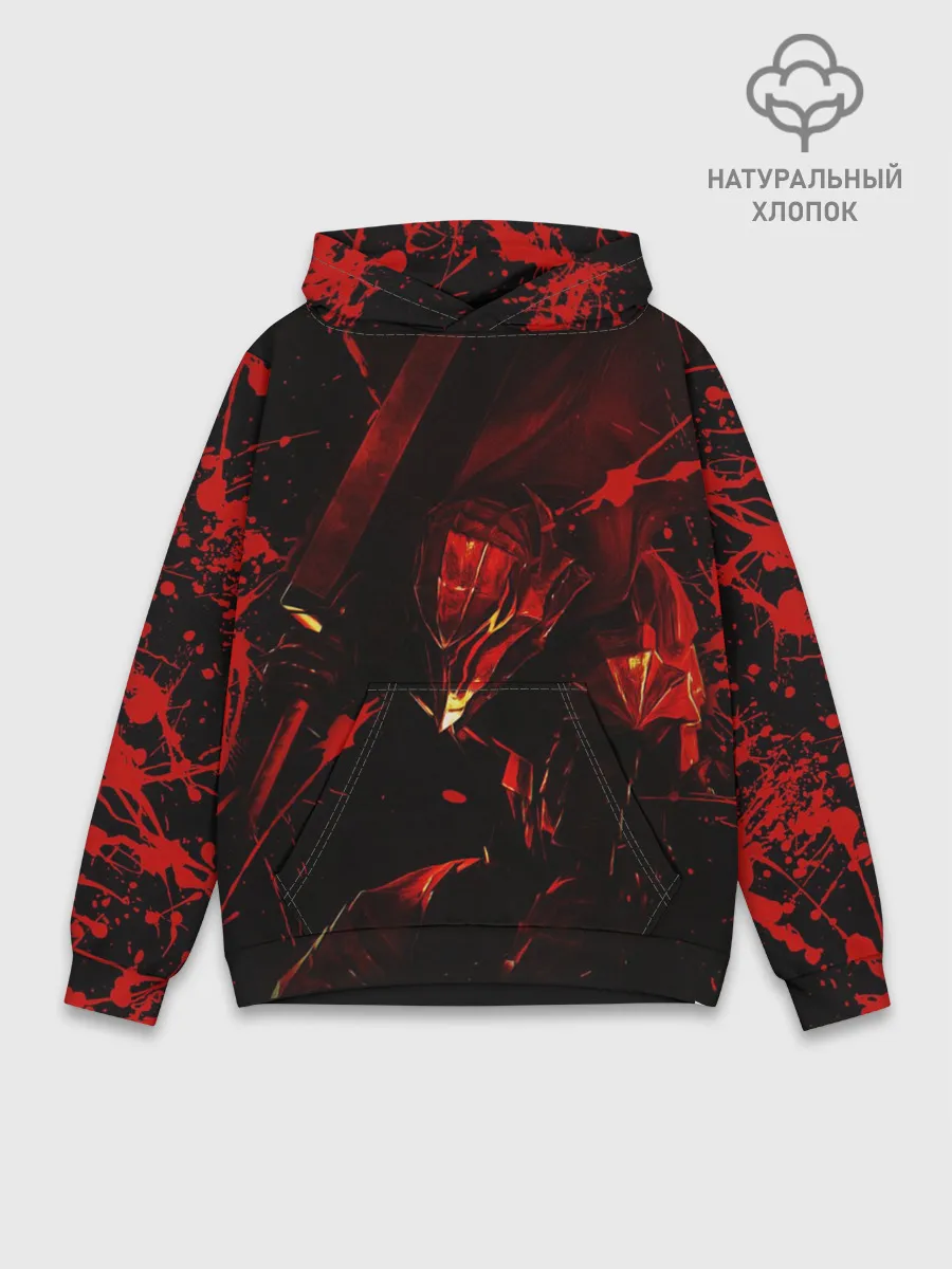 Худи мужской база хлопок / Berserk персонаж