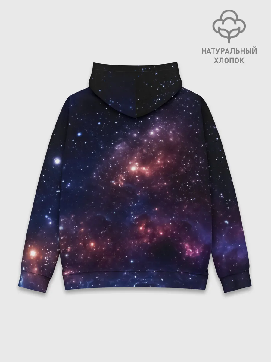 Худи мужской база хлопок / Космический Тобио Кагеяма Haikyuu!!