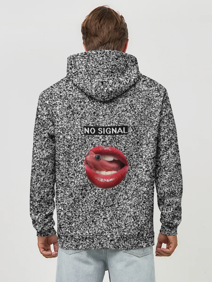 Худи мужской база хлопок / Губы