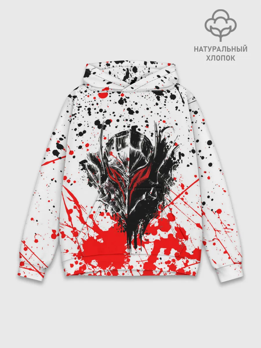 Худи мужской база хлопок / Броня Берсерка.