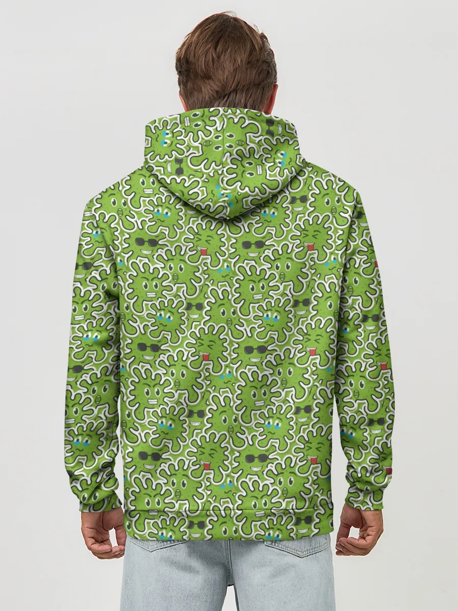 Худи мужской база хлопок / КоронаВирус