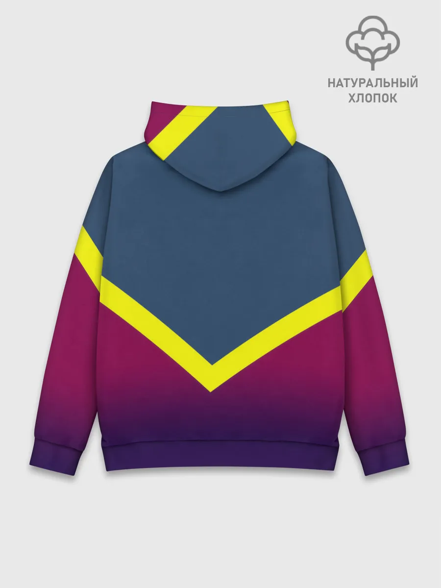 Худи мужской база хлопок / Луффи One Piece. Большой куш