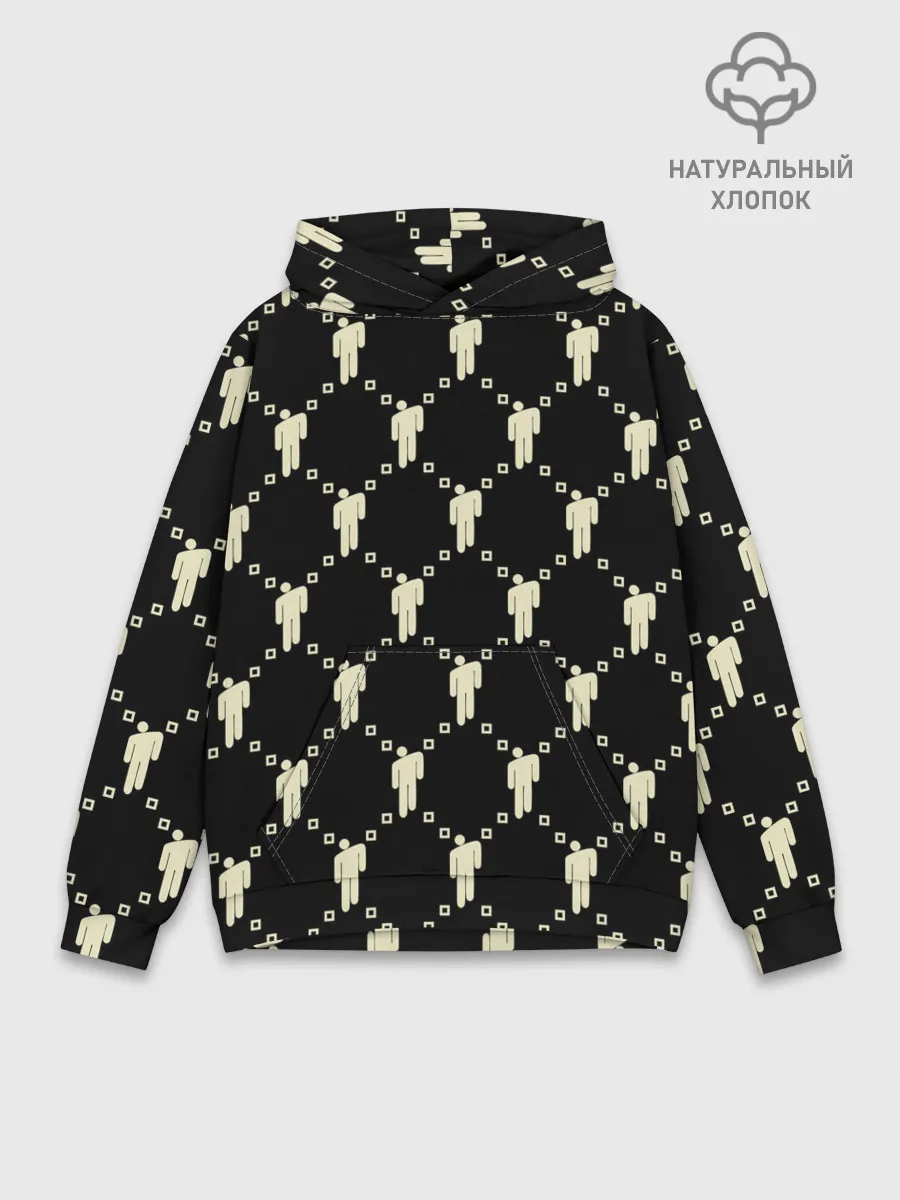 Худи мужской база хлопок / Billie Eilish