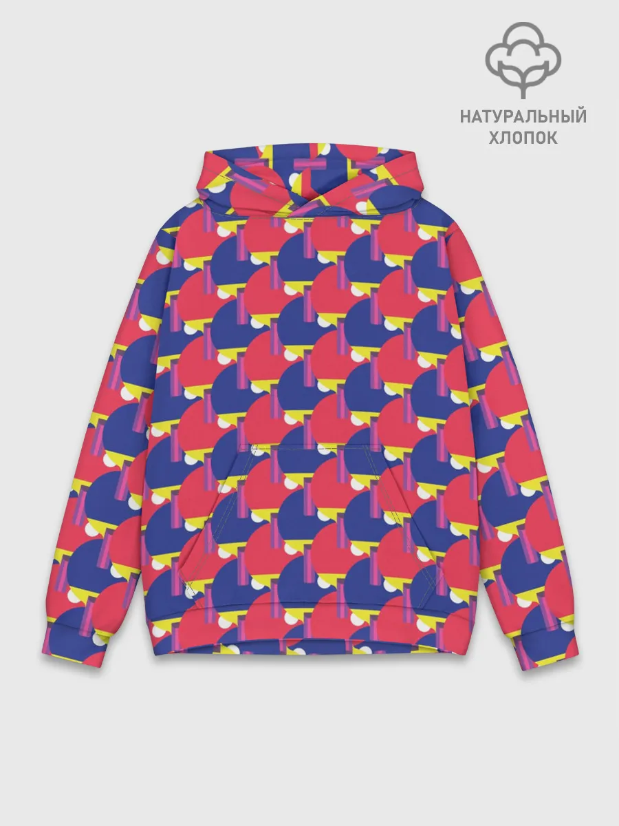 Худи мужской база хлопок / Теннисные Ракетки