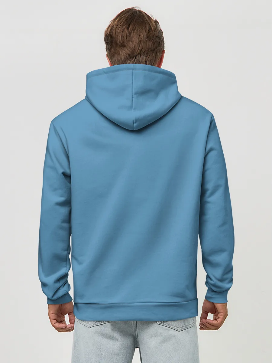 Худи мужской база хлопок / Драка с Симпсонами