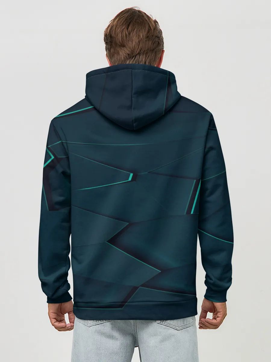 Худи мужской база хлопок / GEOMETRY