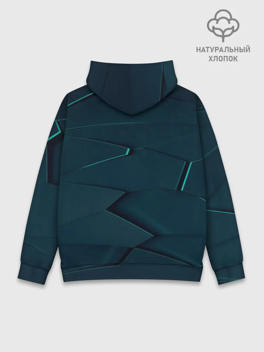 Худи мужской база хлопок / GEOMETRY