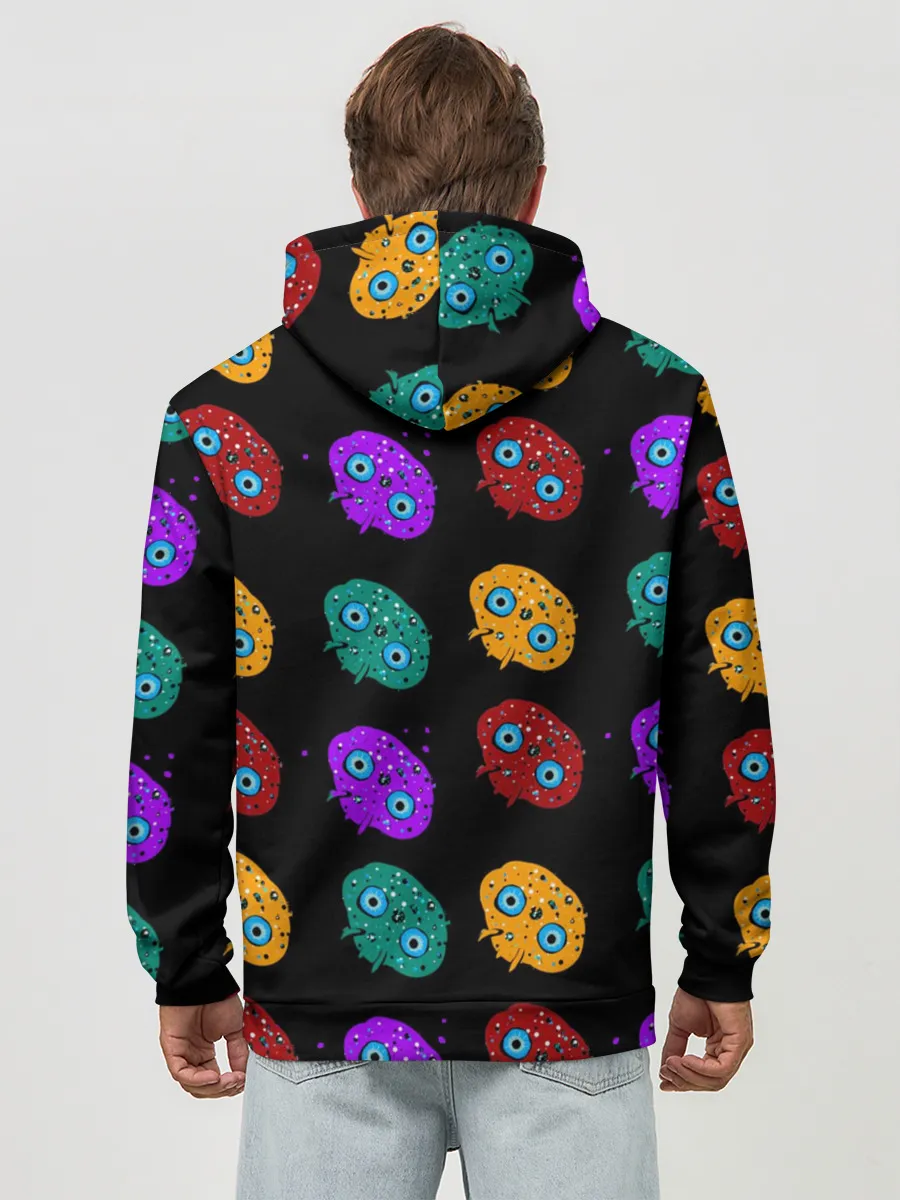 Худи мужской база хлопок / Нашествие инопланетян-ктулху