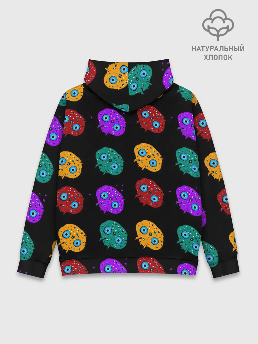 Худи мужской база хлопок / Нашествие инопланетян-ктулху