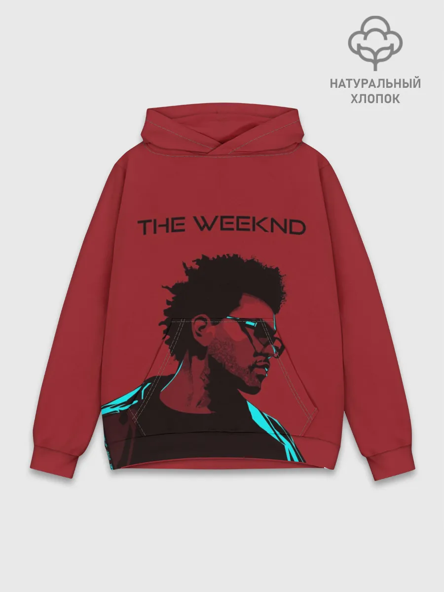 Худи мужской база хлопок / the weeknd