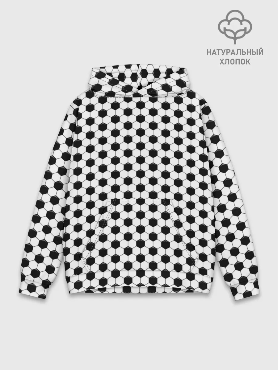 Худи мужской база хлопок / Текстура мяча
