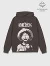 Худи мужской база хлопок / One Piece | Манки Д. Луффи