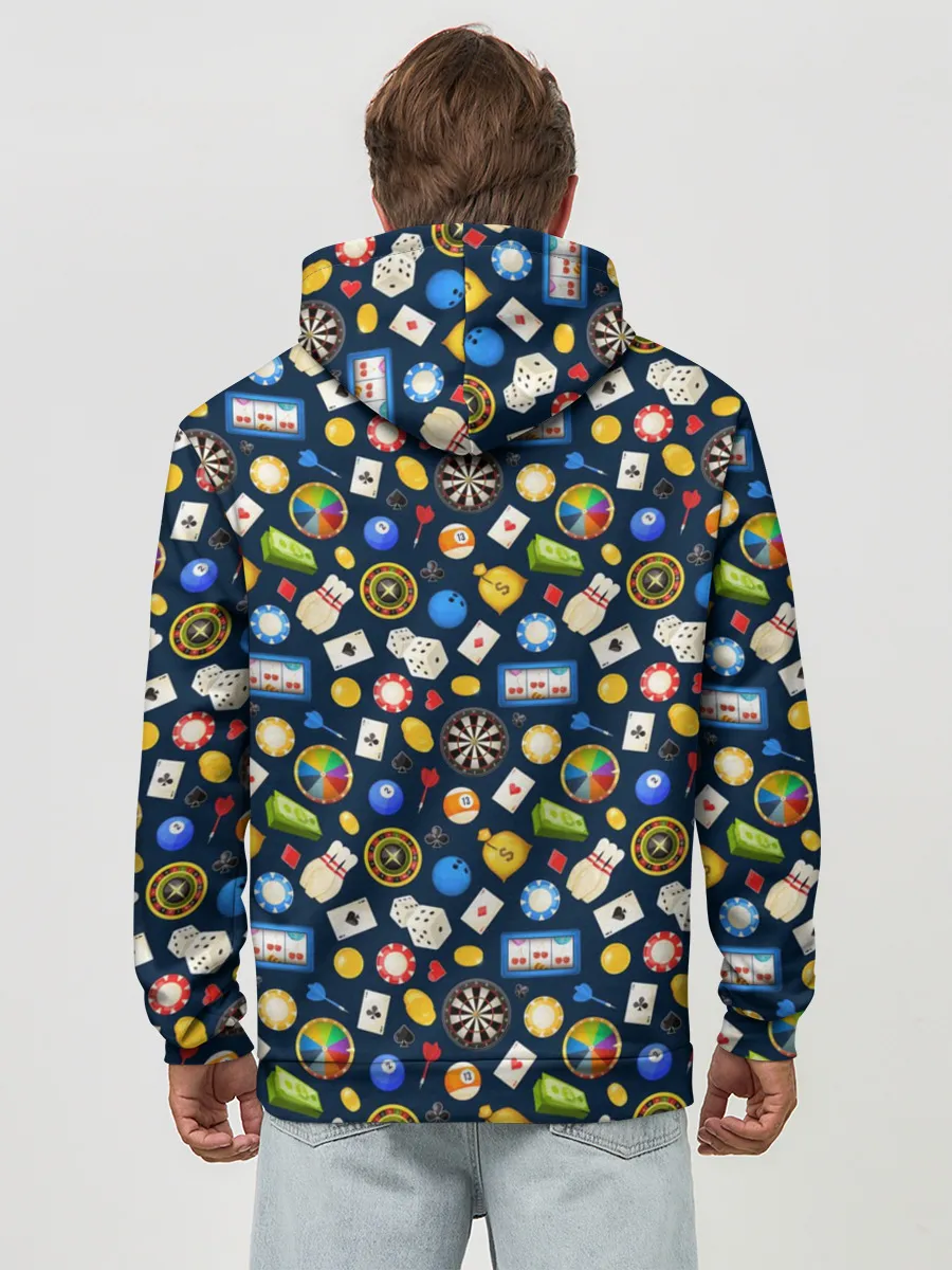 Худи мужской база хлопок / Разные Игры