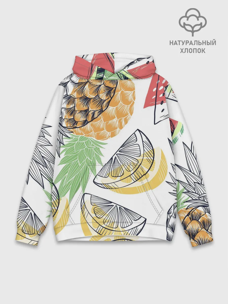 Худи мужской база хлопок / Сочное настроение