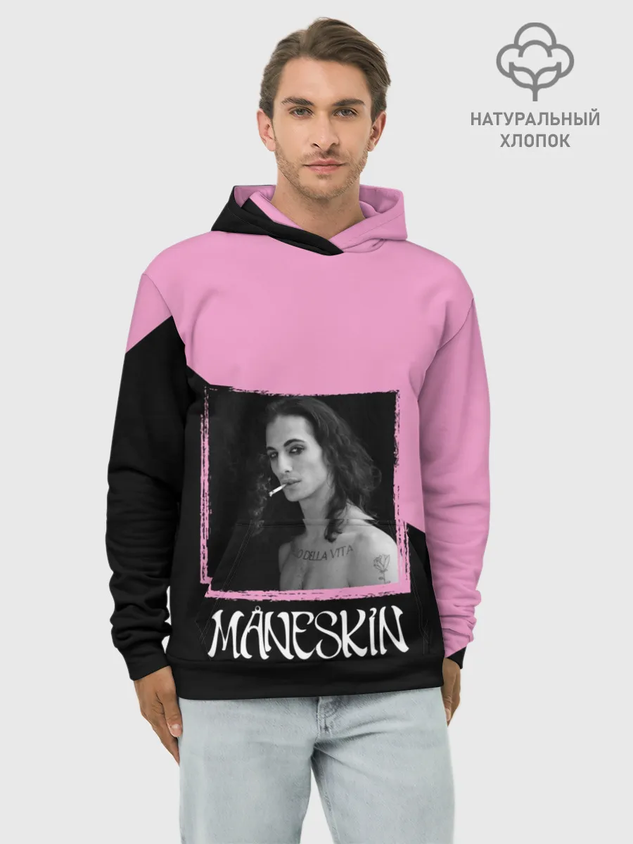 Худи мужской база хлопок / Maneskin> Domiano