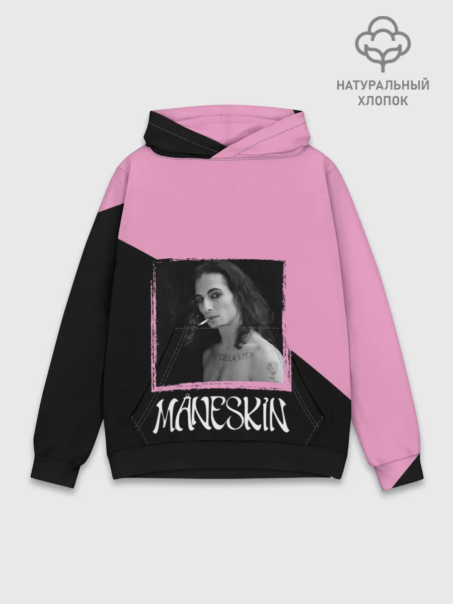 Худи мужской база хлопок / Maneskin> Domiano