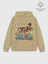 Худи мужской база хлопок / Пираты Соломенной Шляпы | One Piece