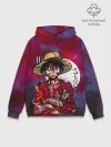 Худи мужской база хлопок / Луффи One Piece. Большой куш