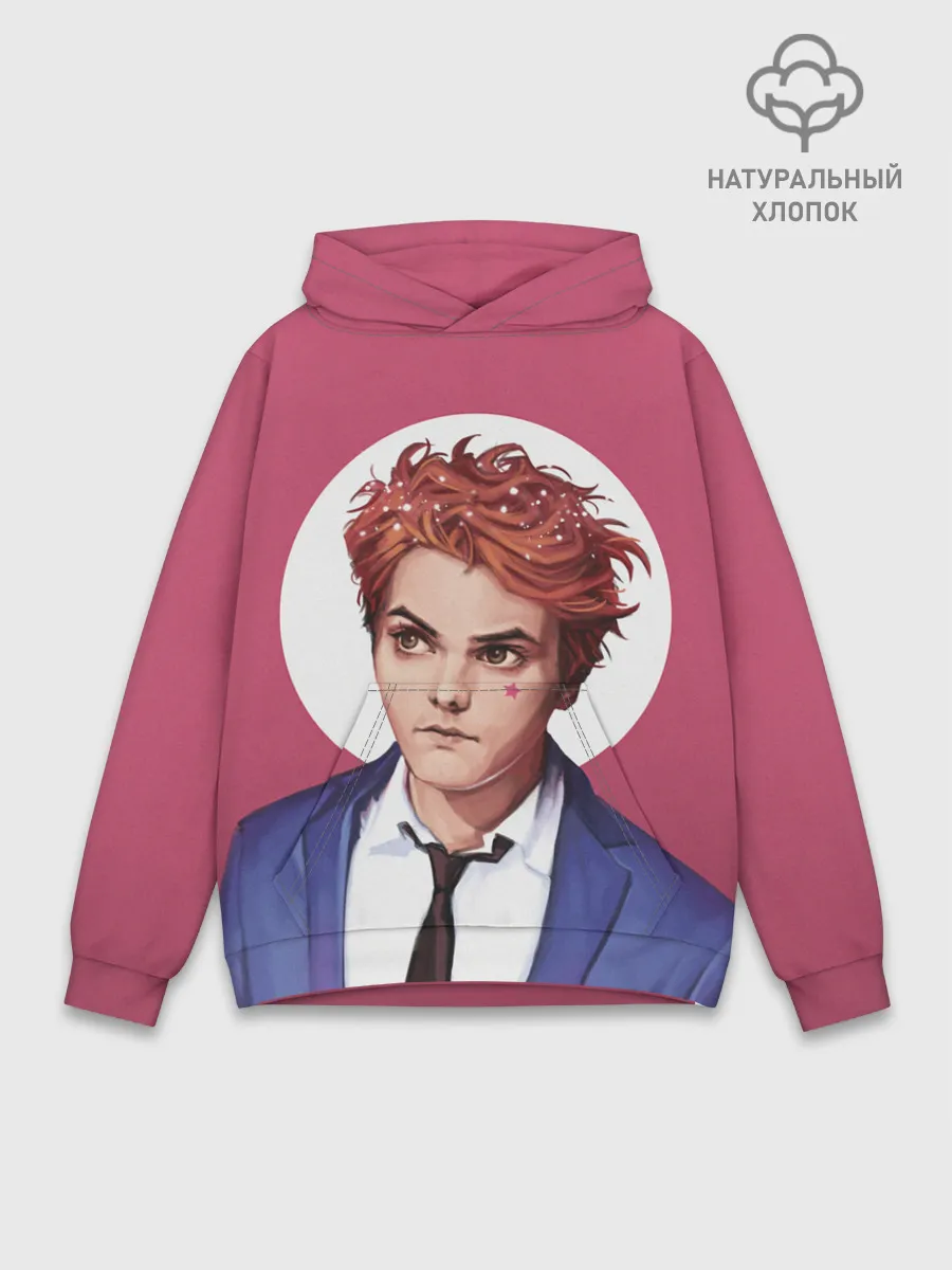 Худи мужской база хлопок / Уэй