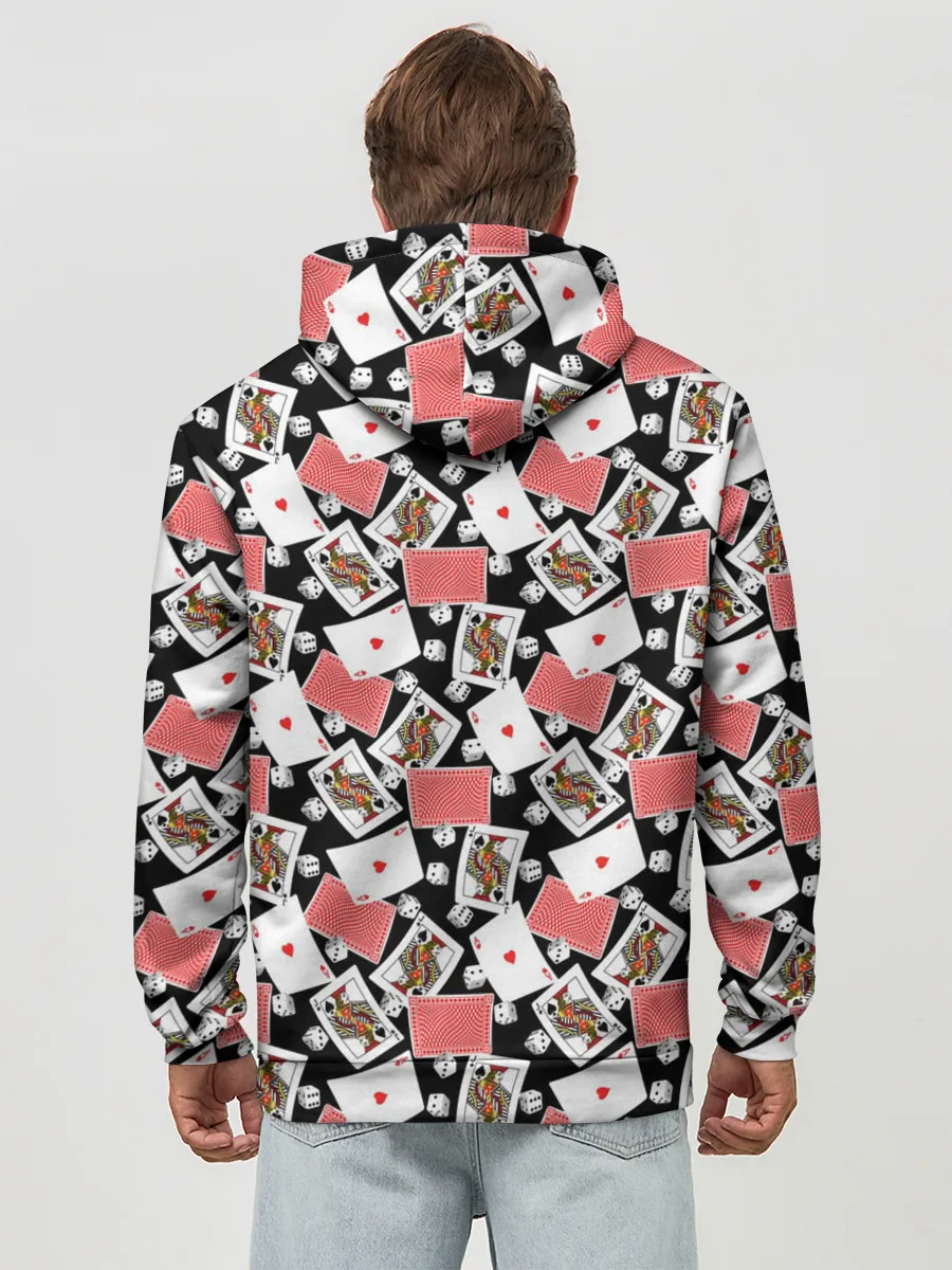 Худи мужской база хлопок / Карты