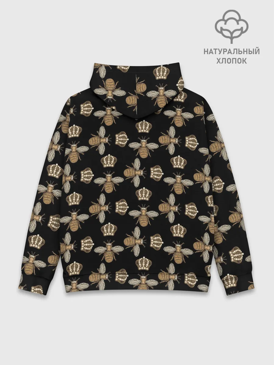Худи мужской база хлопок / Королевы осы