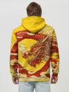 Худи мужской база хлопок / Китайский Дракон, China Dragon