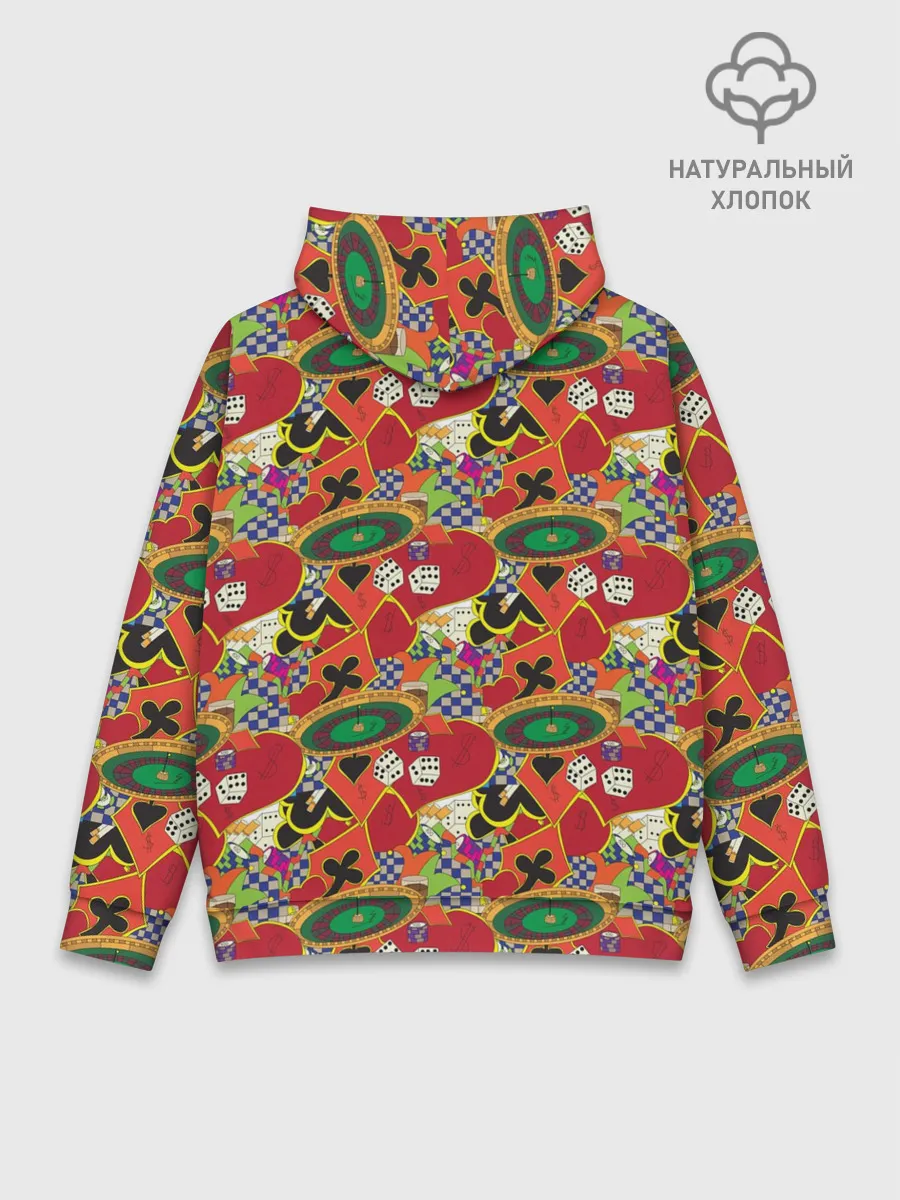 Худи мужской база хлопок / Казино