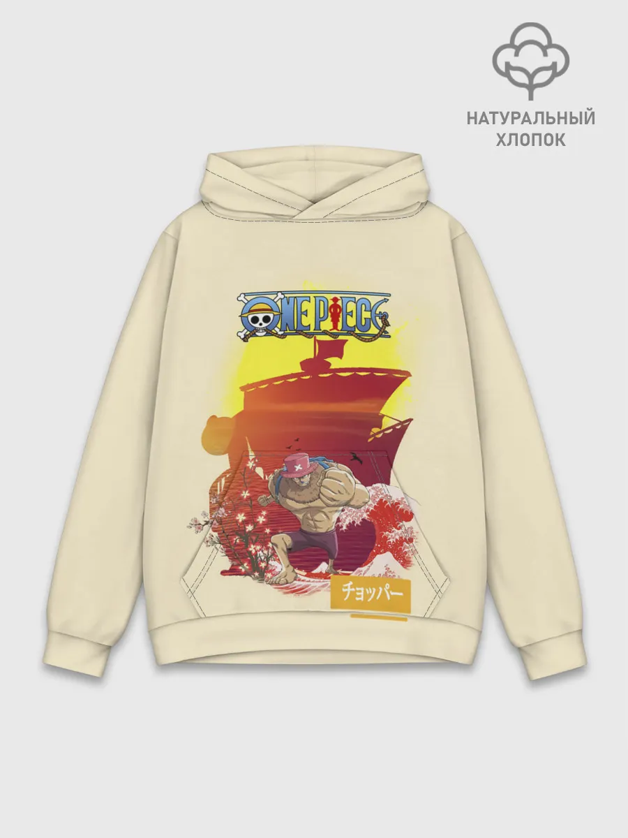 Худи мужской база хлопок / Тони Тони Чоппер | One Piece