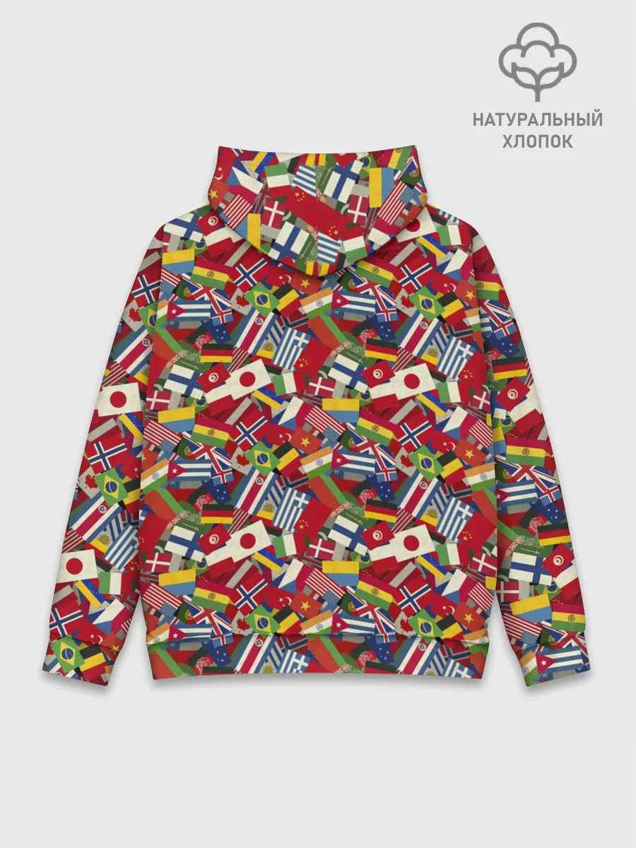 Худи мужской база хлопок / Страны Мира