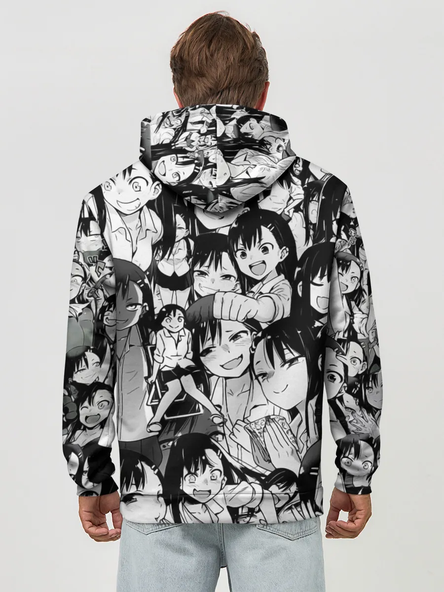 Худи мужской база хлопок / Nagatoro Sempai