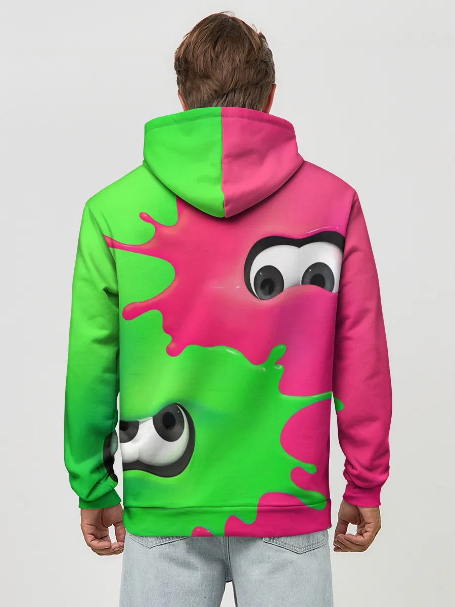 Худи мужской база хлопок / Splatoon