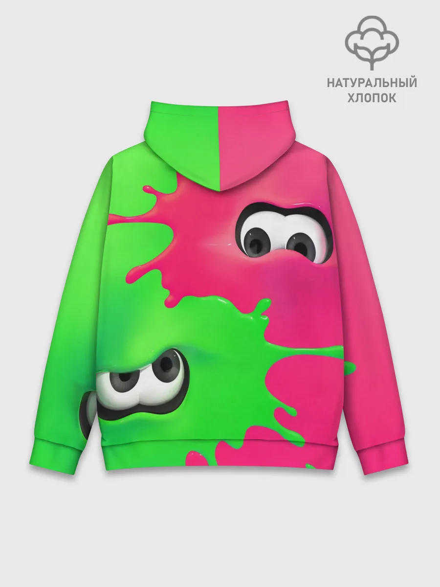 Худи мужской база хлопок / Splatoon