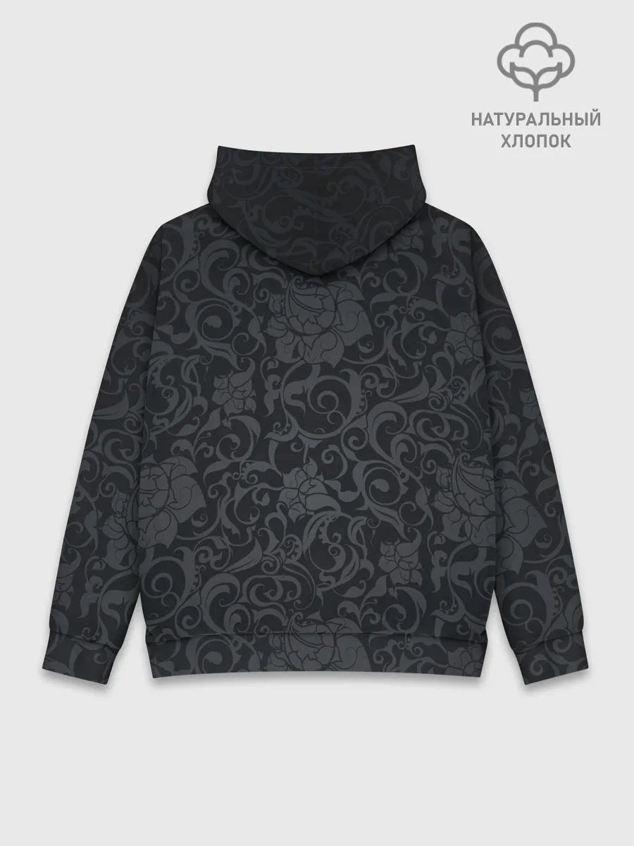 Худи мужской база хлопок / Dark Pattern