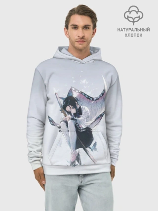 Худи мужской база хлопок / Канае Котё