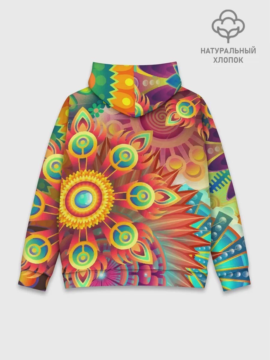 Худи мужской база хлопок / Тропики