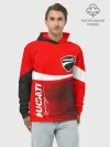 Худи мужской база хлопок / DUCATI / ДУКАТИ / MOTOSPORT
