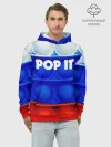 Худи мужской база хлопок / POP IT / ПОП ИТ.