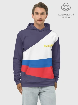 Худи мужской база хлопок / Токио 2021 Форма России