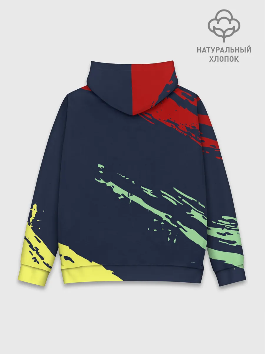 Худи мужской база хлопок / Луффи, Зоро и Санджи One Piece