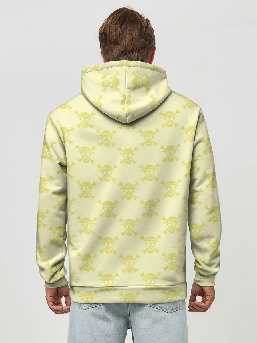 Худи мужской база хлопок / Манки Д. Луффи One Piece