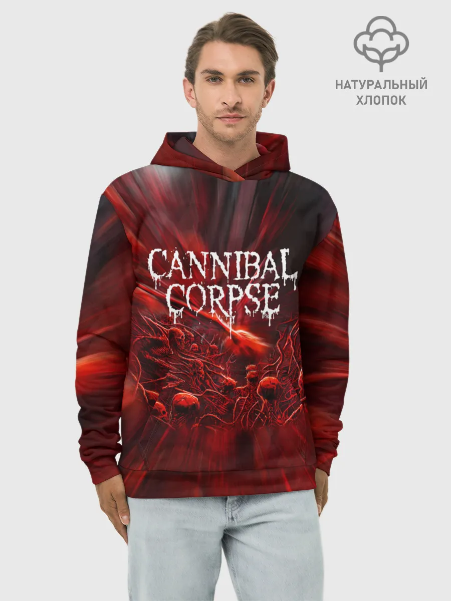 Худи мужской база хлопок / Blood Cannibal Corpse | Труп Каннибала
