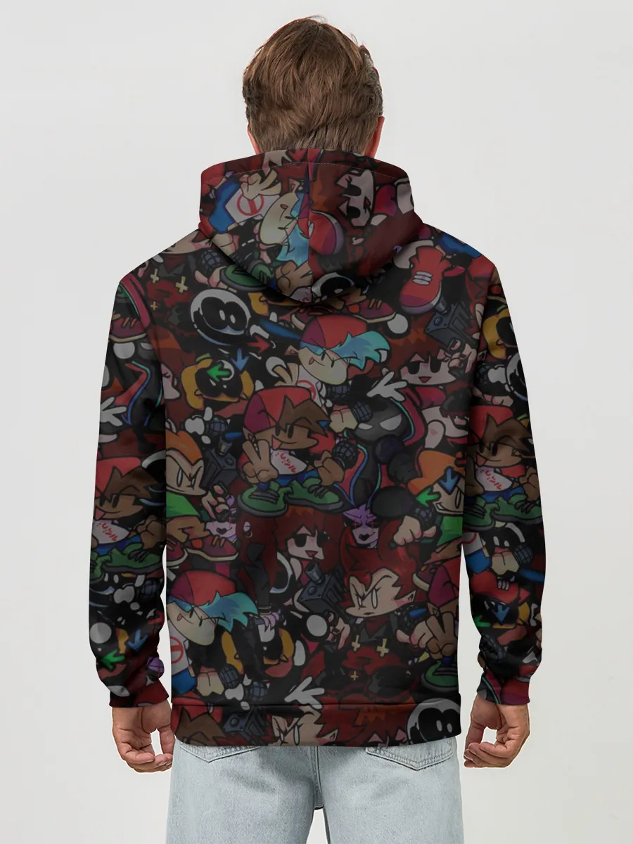 Худи мужской база хлопок / Friday Night Funkin