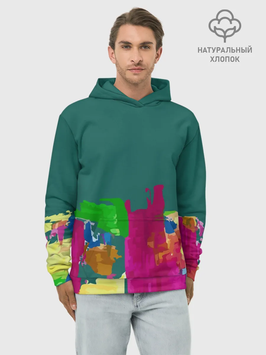 Худи мужской база хлопок / Emerald Music