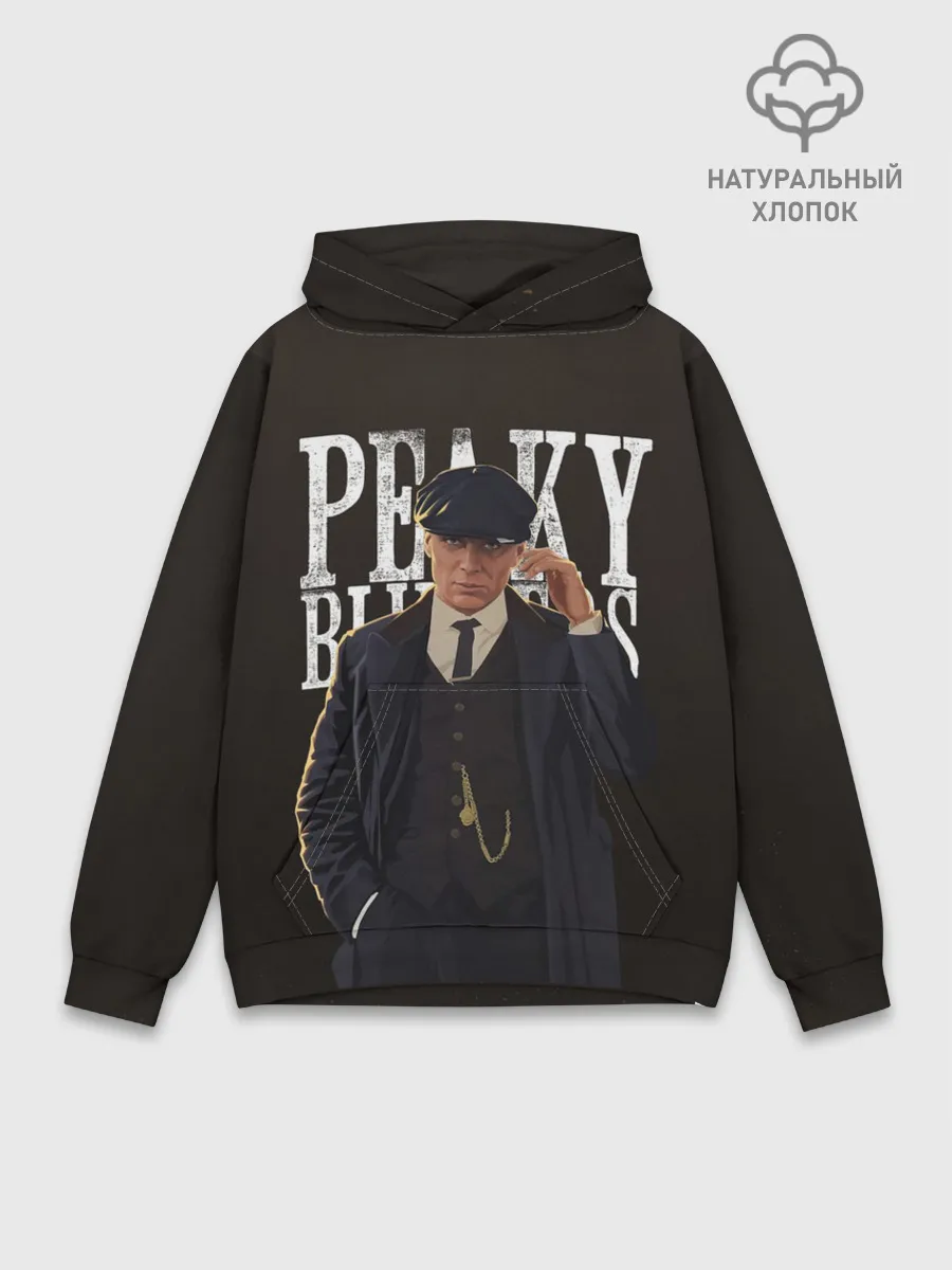 Худи мужской база хлопок / Томас Шелби лидер ОК