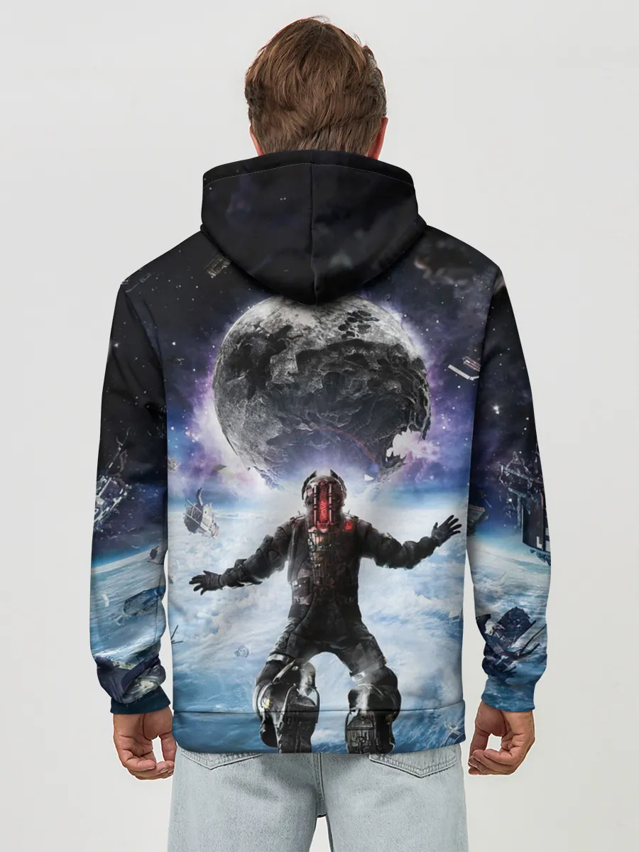 Худи мужской база хлопок / Айзек в мертвом космосе