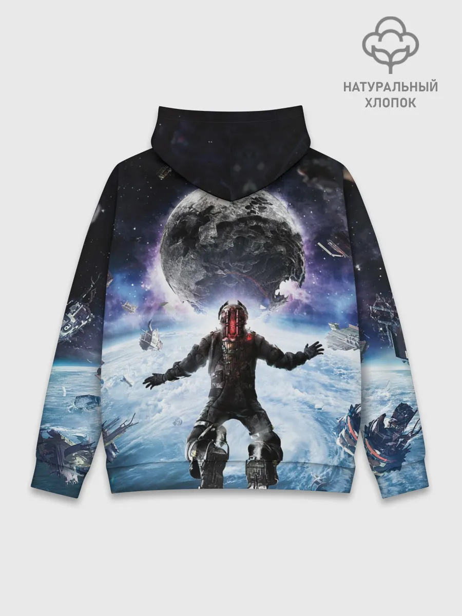 Худи мужской база хлопок / Айзек в мертвом космосе