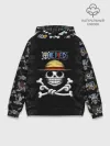 Худи мужской база хлопок / Пираты Соломенной Шляпы | One Piece